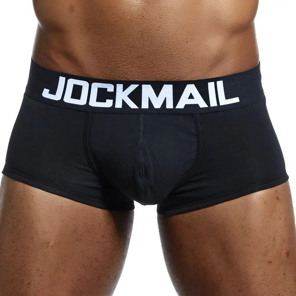 JOCKMAIL 6Pcs/Lot Man Underpants Boxershorts Cotton Men Boxers Male Breathable Underwear Men’s Panties Soft Boxer Briefs