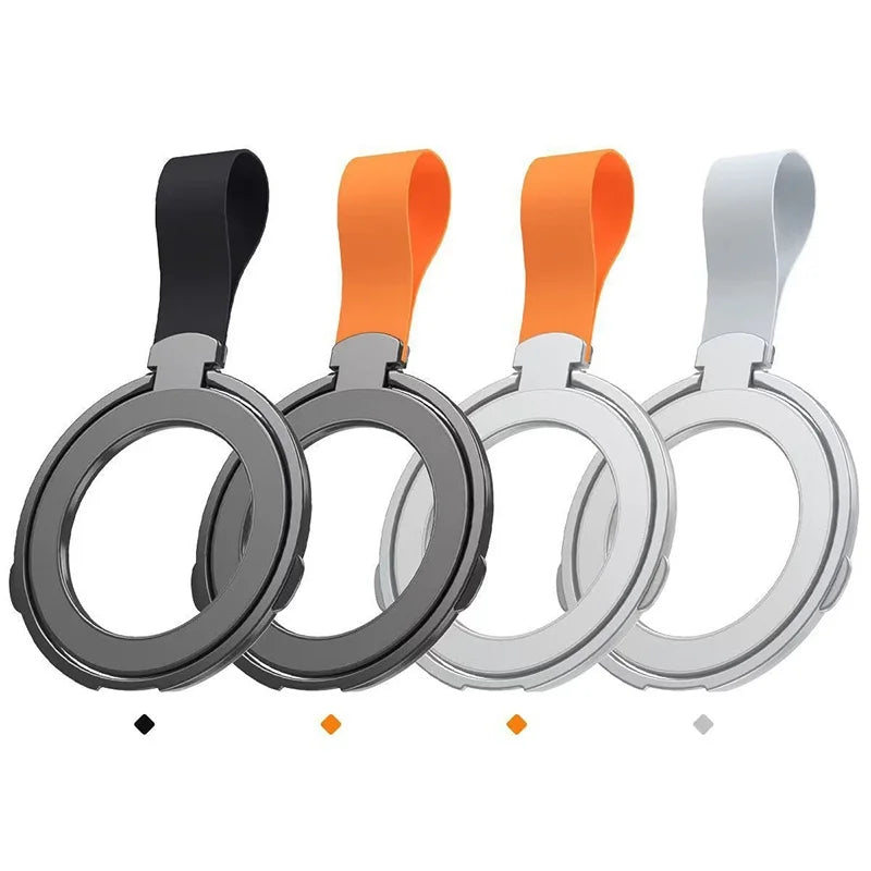 Strong Magnetic Mobile Phone Holder For Magsafe Accessories Magnet Stand With Strap Bracket Portable Bracket For iPhone 17 16 15
