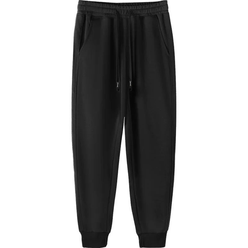 Mens Casual Pants Spring Autumn Sweatpants Men Running Jogger Sports Gym Trousers Fashion Solid Workout Basic Long Pants M-5XL