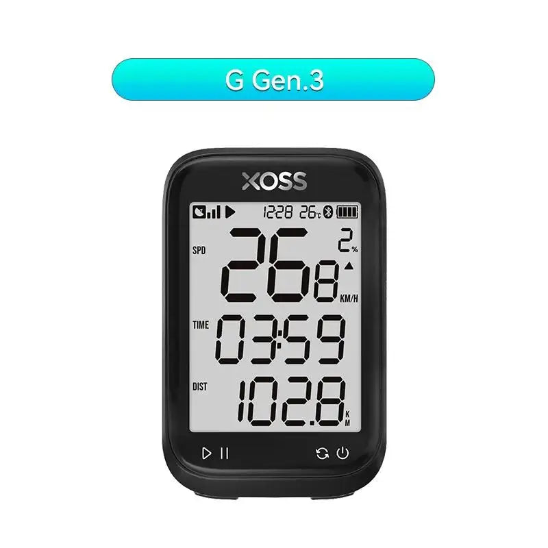 XOSS New G3 Gen3 GPS Cycling Computer Speedometer Bluetooth Tracker Waterproof Road Bicycle Cadence Speed Bicycle Odometer