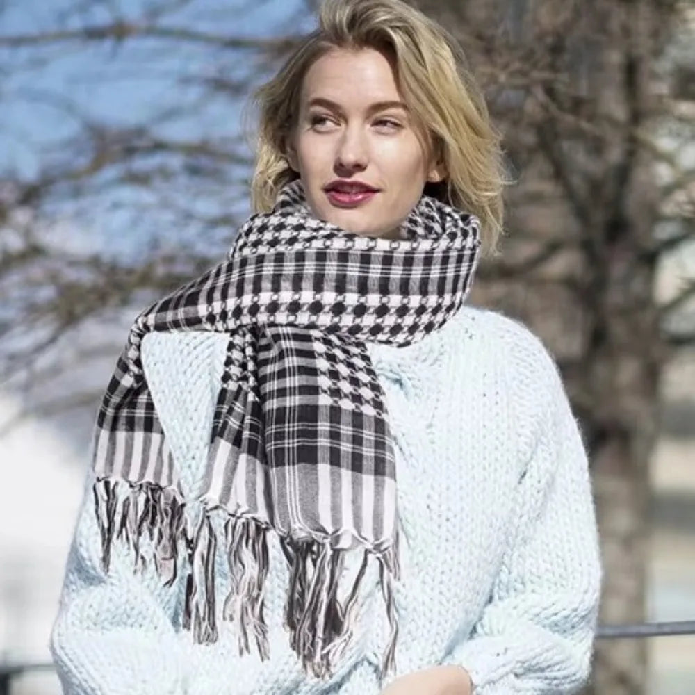 Arabic Scarf Large Arab Shemagh Headscarf with Tassel Costume Desert Scarf Head Neck Scarf for Men Women new Scarf &Wrap