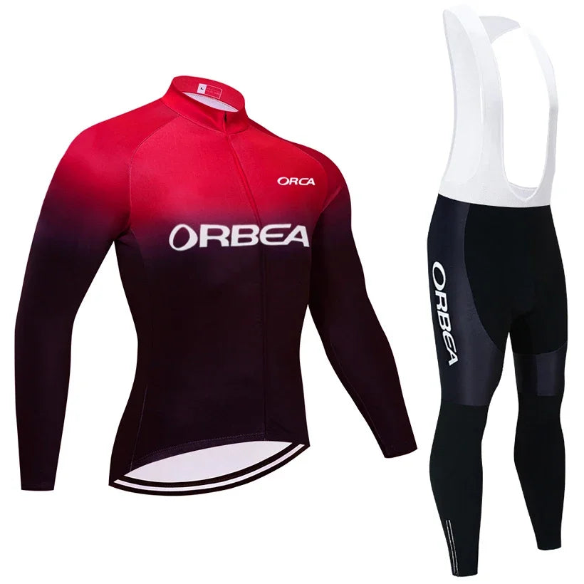 Winter Bike Jacket Cycling Jersey Pants Set Men Women Warmth Fleece Ropa Ciclismo Team Pro Bicycle Clothing