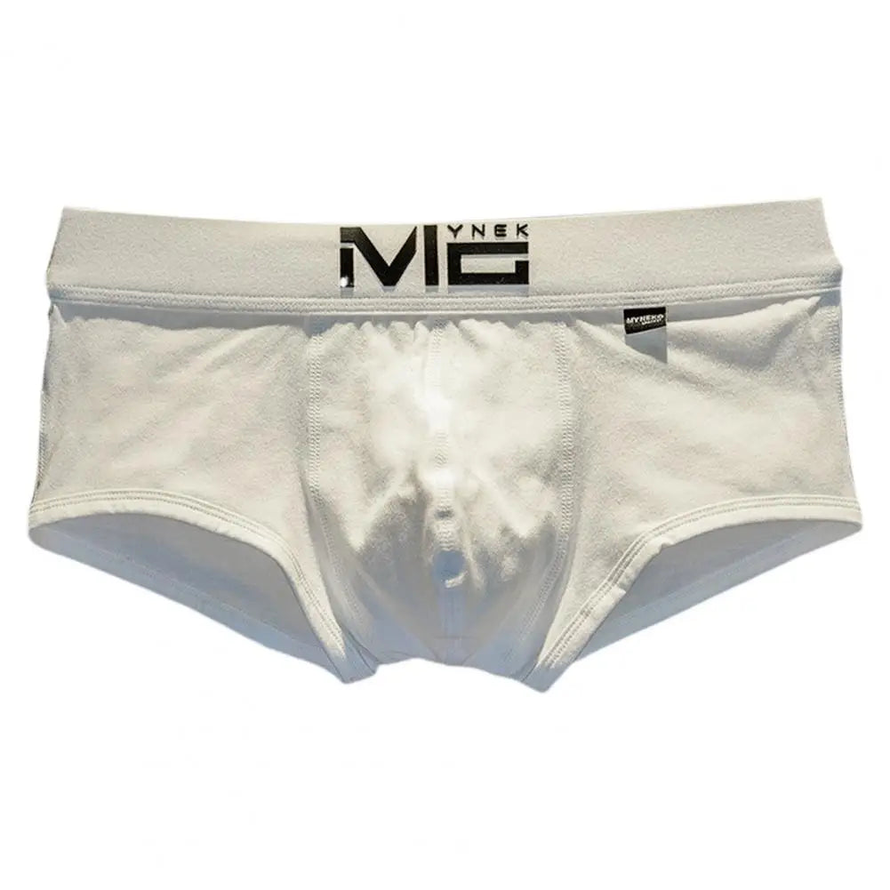 Men Underwear Elastic Waistband Basic Design Men Underwear Smooth Routing Boxer Shorts Men Boxers Comfortable Boxer Shorts