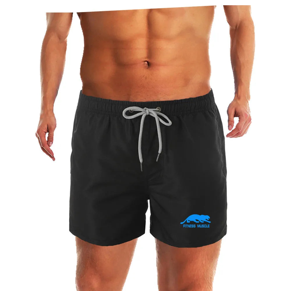 Mens Sexy Swimsuit Shorts Swimwear Men Briefs Swimming Quick Dry Beach Shorts Swim Trunks Sports Surf Board Shorts With Lining