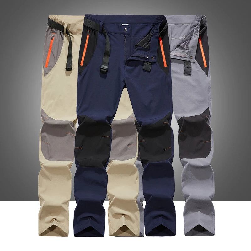 Professional Outdoor Mountaineering Quick Dried Pants for Men and Women Autumn Leisure Sports Pants Elastic Quick Dried Lightwei