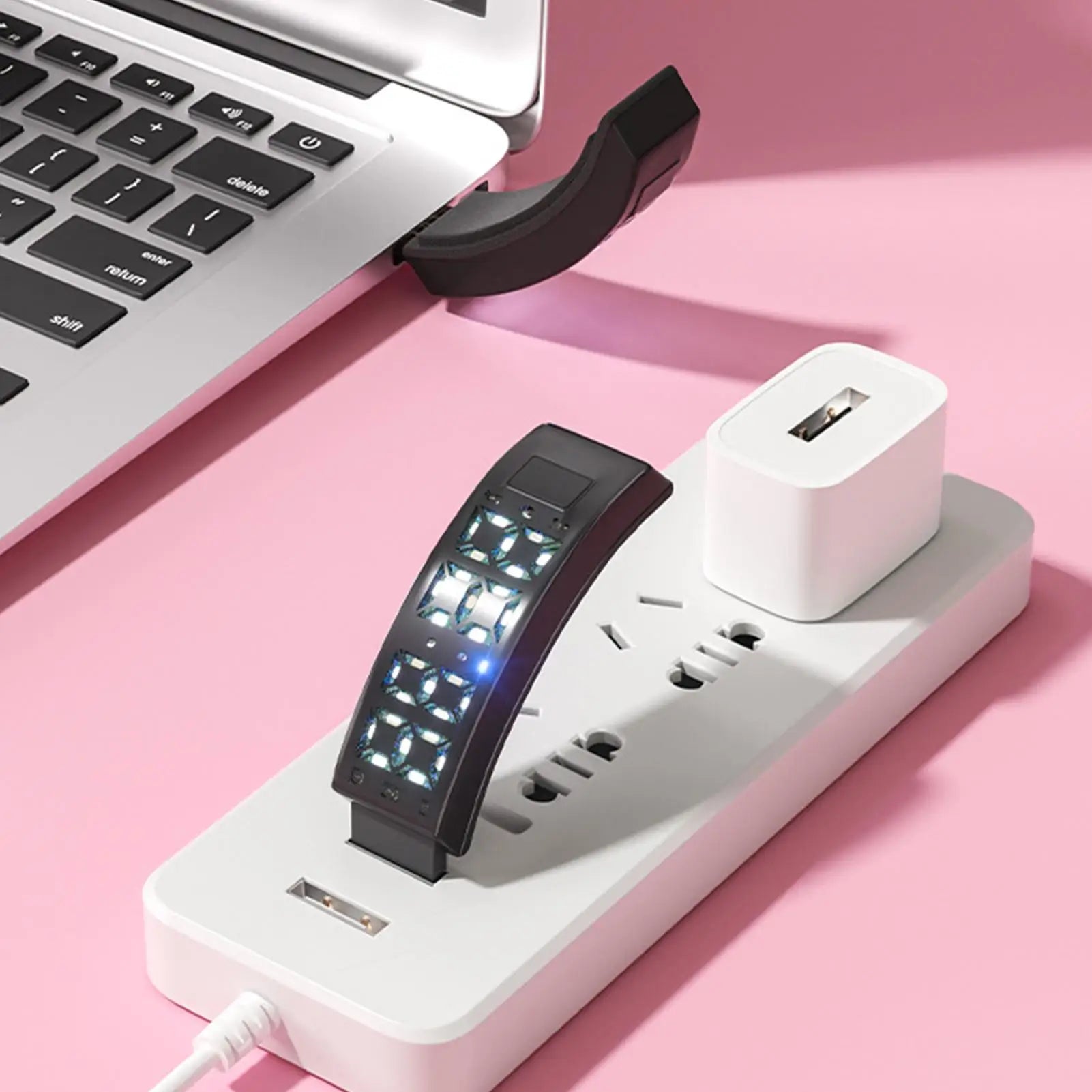Alarm Watch Digital Watch with Vibrating Alarm Anti-Snooze Adjustable Wristband Smartwatch for Kids Women Men Bedroom Sports