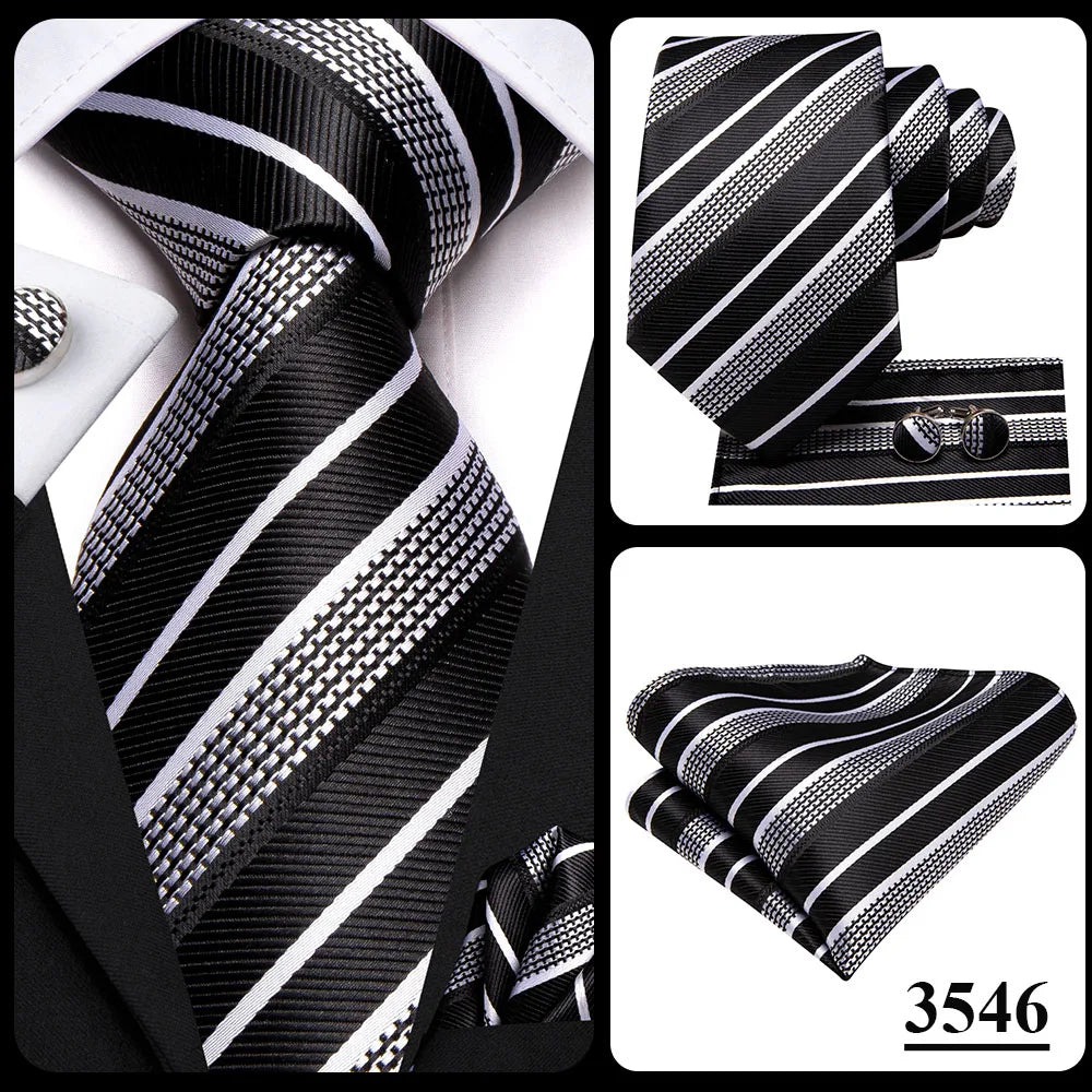 Hi-Tie Designer Burgundy Paisley 63inch Silk Mens Tie Extra Long Ties for Men Woven Classic 160cm Mens Necktie Pocket Square Set
