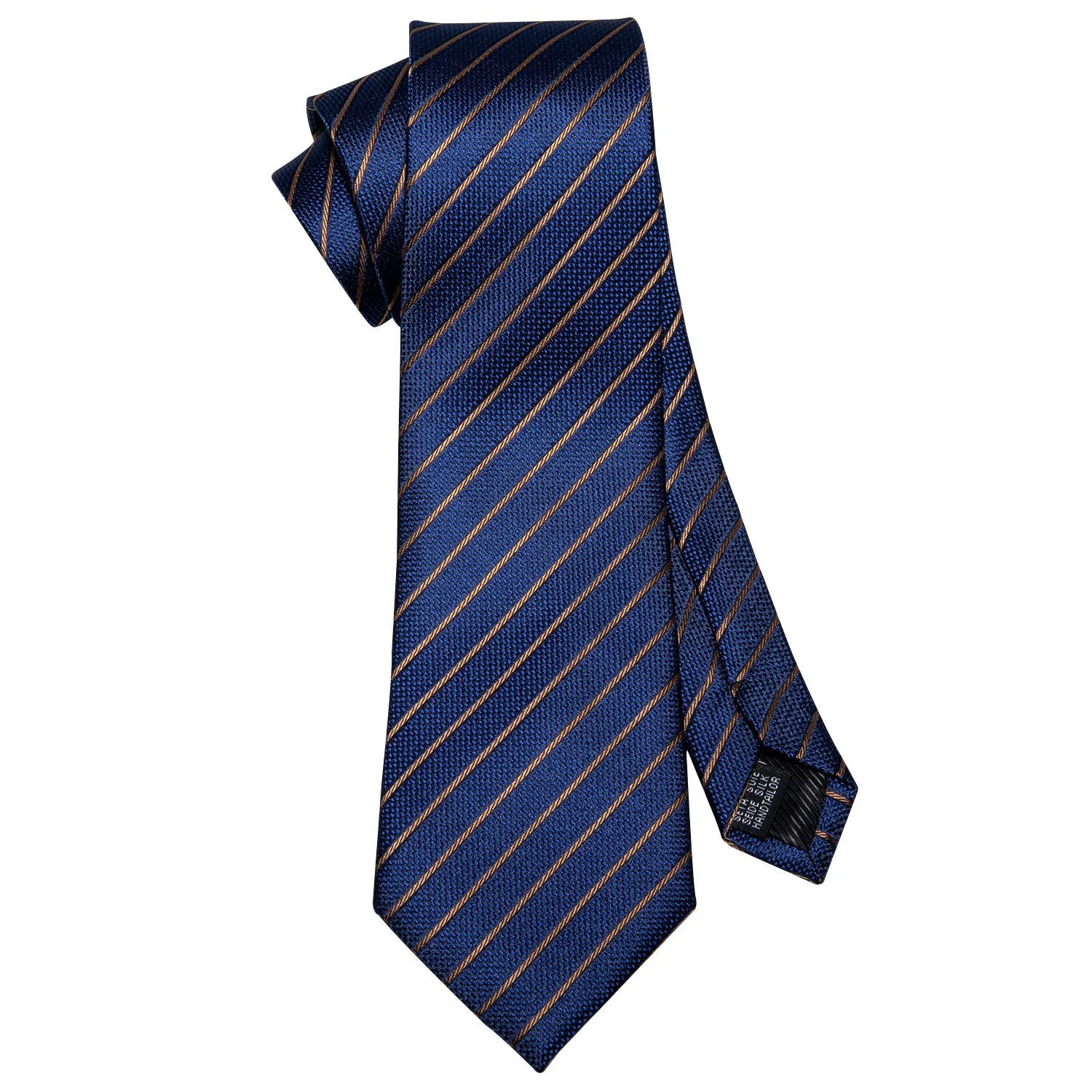 Barry.Wang Navy Royal Sky Blue Silk Men Tie Hanky Cufflinks Set Jacquard Teal Cyan Turquoise Necktie for Male Wedding Business