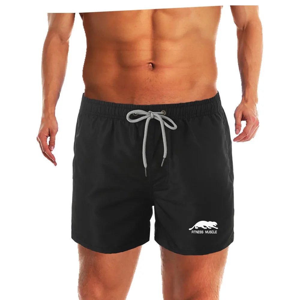 Mens Sexy Swimsuit Shorts Swimwear Men Briefs Swimming Quick Dry Beach Shorts Swim Trunks Sports Surf Board Shorts With Lining