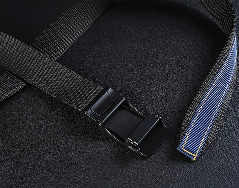 3.5cm Automatic Buckle Belt Jeans Belts For Man Designer Belts Fashion Belts Man Belt Buckle Military Accessories Mens Belt