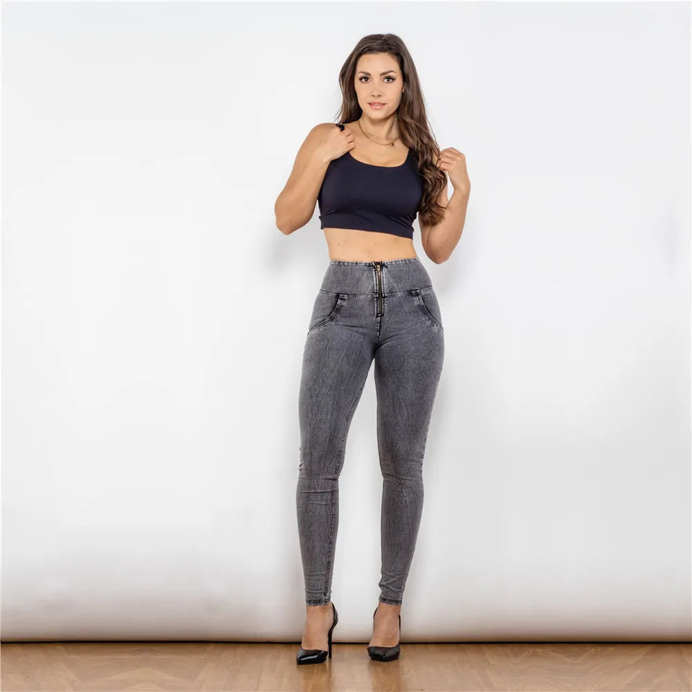 Shascullfites Melody Lifting Jeggings Butt Lift Jeans Denim Push Up Jeans Women&