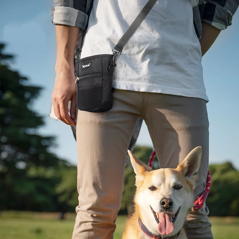 Durable Outdoor Portable Dog Snack Training Bag Large Capacity Wear-Resistant Waist Bag for Puppy Pet Supplies