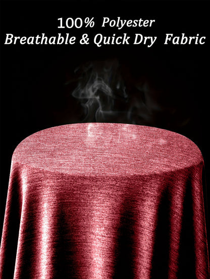 Summer Fitness Essential - Mens Quick-Drying, Breathable, Medium Stretch Polyester Short Sleeve Crew Neck T-Shirt for Sports and Casual Wear - Machine Washable, Perfect Gift for Him