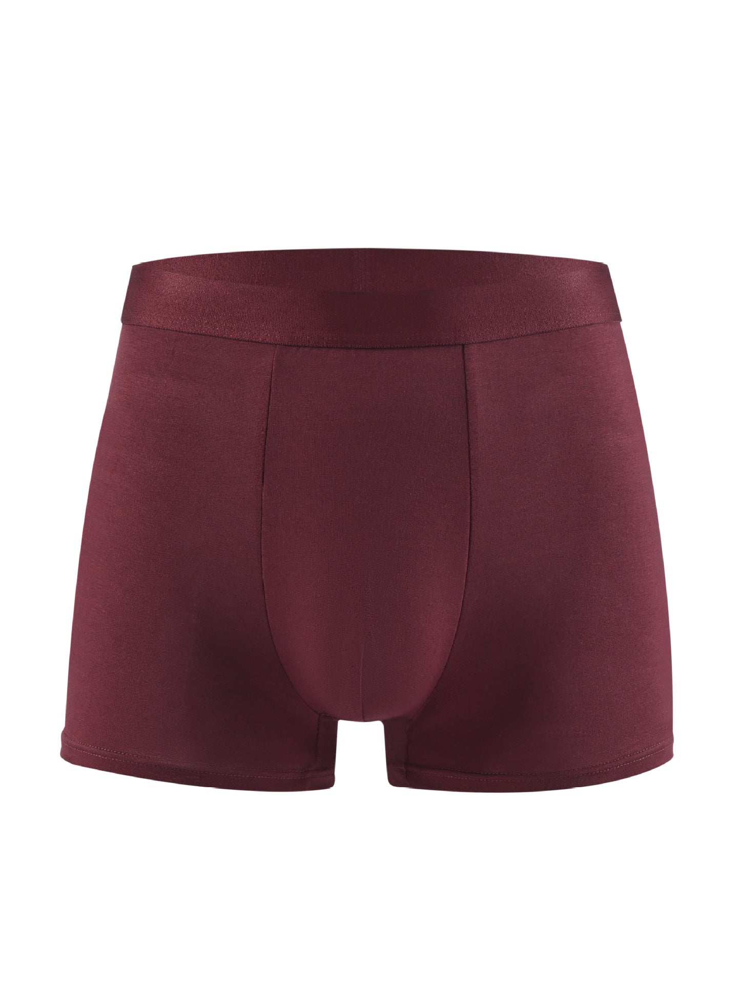 Solid color simple bamboo fiber men&