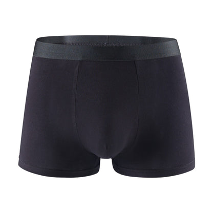 Solid color simple bamboo fiber men&