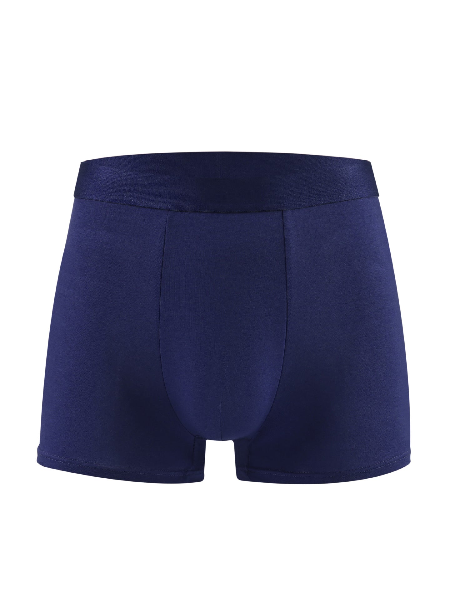 Solid color simple bamboo fiber men&