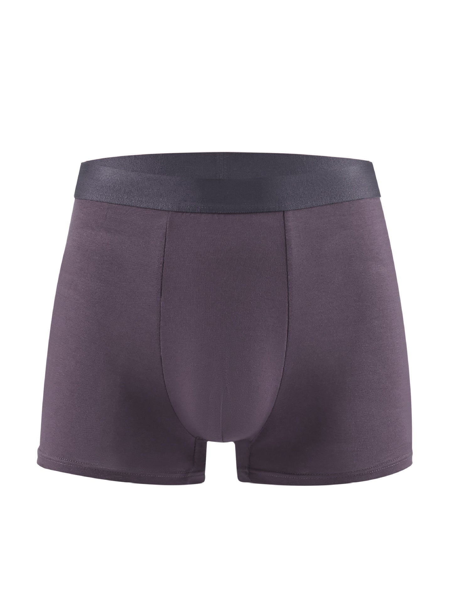 Solid color simple bamboo fiber men&