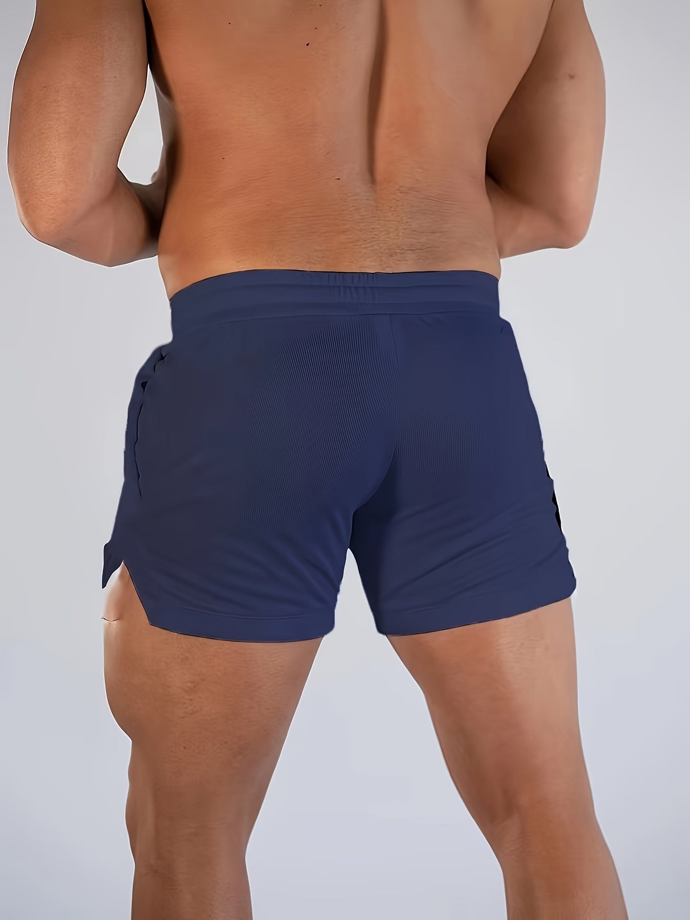 Mens Summer Shorts - Ultra-Quick Drying, Super Comfortable with Elastic Stretch - Adjustable Drawstring Waist for Gym, Workout &amp; Casual Days - Perfect for Hot Weather Training
