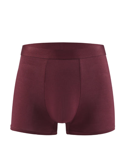 Solid color simple bamboo fiber men&