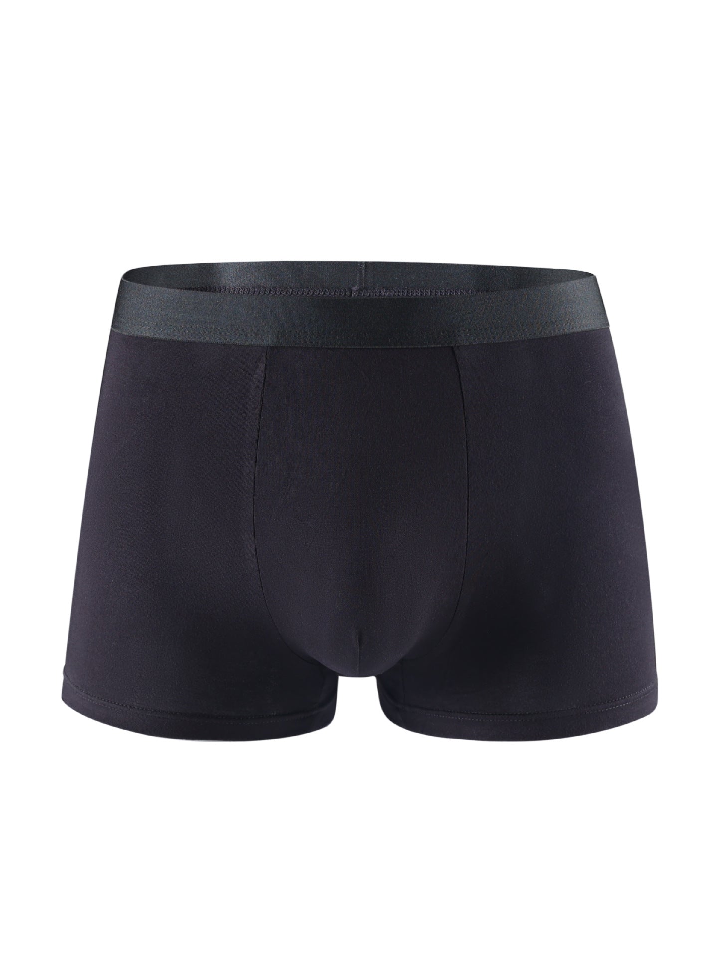 Solid color simple bamboo fiber men&