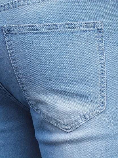 Mens Premium Distressed Skinny Jeans - Comfortable Medium Stretch, Trendy Street Style, Ripped Detailing for a Fashion-Forward Look - Ideal for All Seasons, Casual Wear