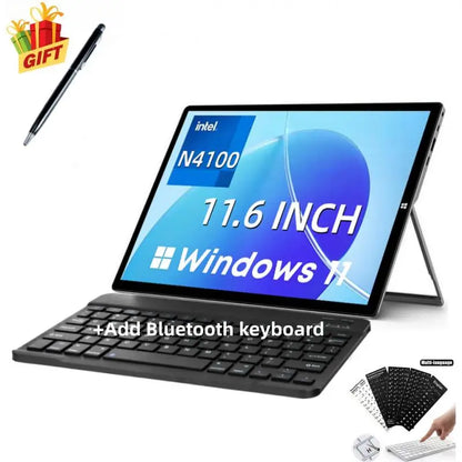 16GB RAM 512GB SSD ROM 11.6" Windows 11 Tablet PC 64bit Intel Celeron Processor N4100 1920 x 1080 Pixel 2 x USB 3.0 Type-C Port