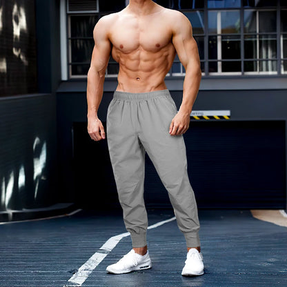 Running Pants Men Summer Joggers Pants Fitness Sweatpants Gym Clothing Men Jogging Trackpants Sports Pants Bodybuilding Trousers