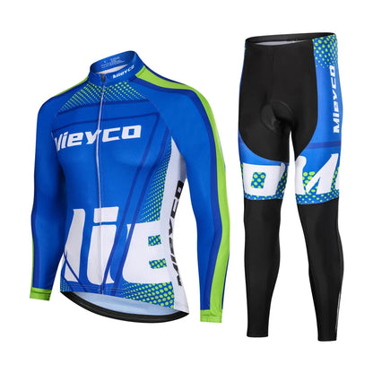 Pro Team Cycling Clothing Kit for Men, Racing Road Bike Clothes, MTB Uniform, Complete Bicycle Outfit, Skinsuit, 2025
