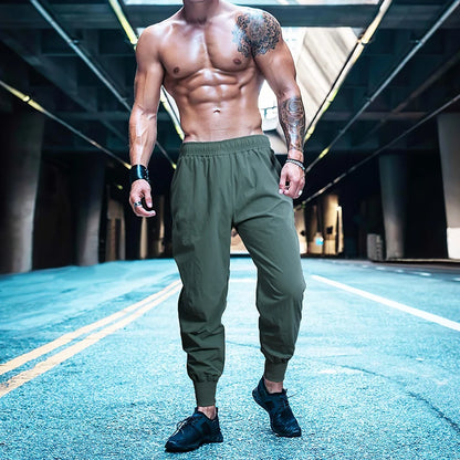 Running Pants Men Summer Joggers Pants Fitness Sweatpants Gym Clothing Men Jogging Trackpants Sports Pants Bodybuilding Trousers