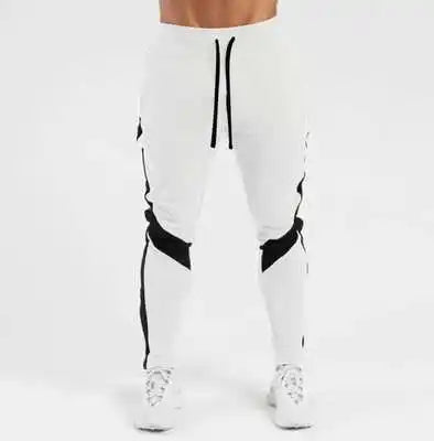 Mens Joggers Casual Pants Fitness Men Sportswear Tracksuit Bottoms Skinny Sweatpants Trousers Black Gyms Jogger Track Pants