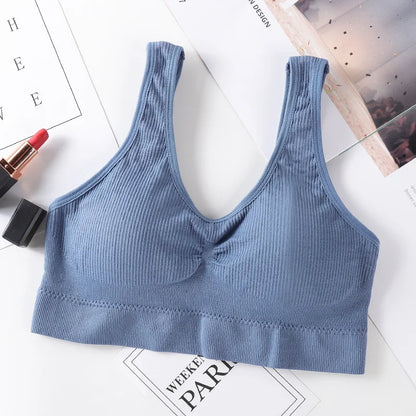 Seamless Bras Women Push-Up Bra Top Female Sport Underwear Comfort Tops Non-wire Padded Bralette Sexy Lingerie M-L Intimates