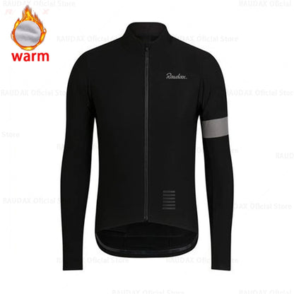 2025 Winter Fleece Cycling Clothes Roupa Ciclismo Masculino Long Sleeve Cycling Jersey Men Culotte Ciclismo Cycling Clothing