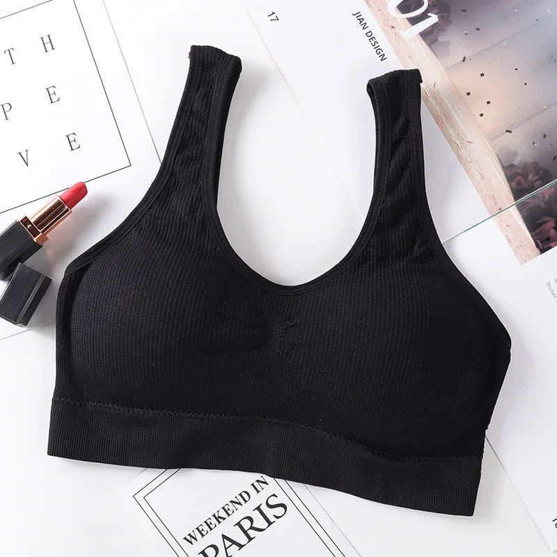 Seamless Bras Women Push-Up Bra Top Female Sport Underwear Comfort Tops Non-wire Padded Bralette Sexy Lingerie M-L Intimates