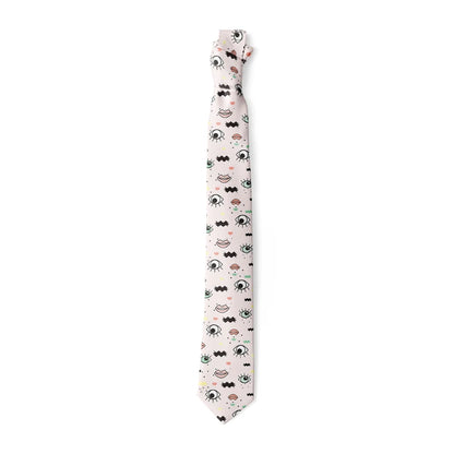 3D Print Ties For Men Wome Printted Classic Tie 8cm Stripe New Design Skinny Neck Ties Business Wedding Party Ties