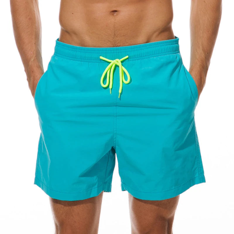 Summer Beach Bard Short Pants  Swimming Trunks Men For Boys Swim Shorts Beach Running Sexy Swimsuits Volleyball Mens Underwear