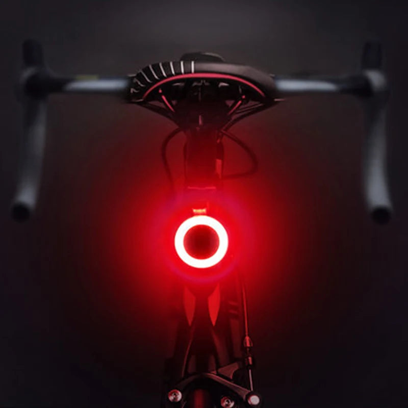 Bicycle Tail Light Cycling Lamp Multi Lighting Modes USB Rechargeable Led Flash Tail Rear Lights MTB Seatpost Bike Accessories