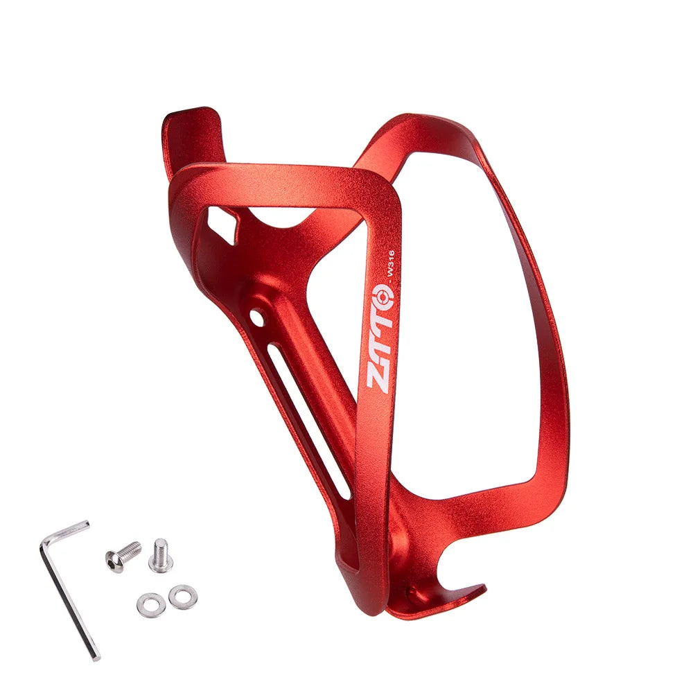 ZTTO W316 MTB Aluminum Alloy Bicycle Water Bottle Cage Ultralight For Mountain Road Bike Cycling Bottle Holder