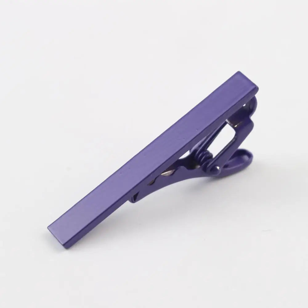 4.5cm Formal Mens Alloy Necktie Tie Clip Pin Skinny Glossy Clasp Copper Bar Wedding Slim Ties Clips Suits Accessories Jewelry