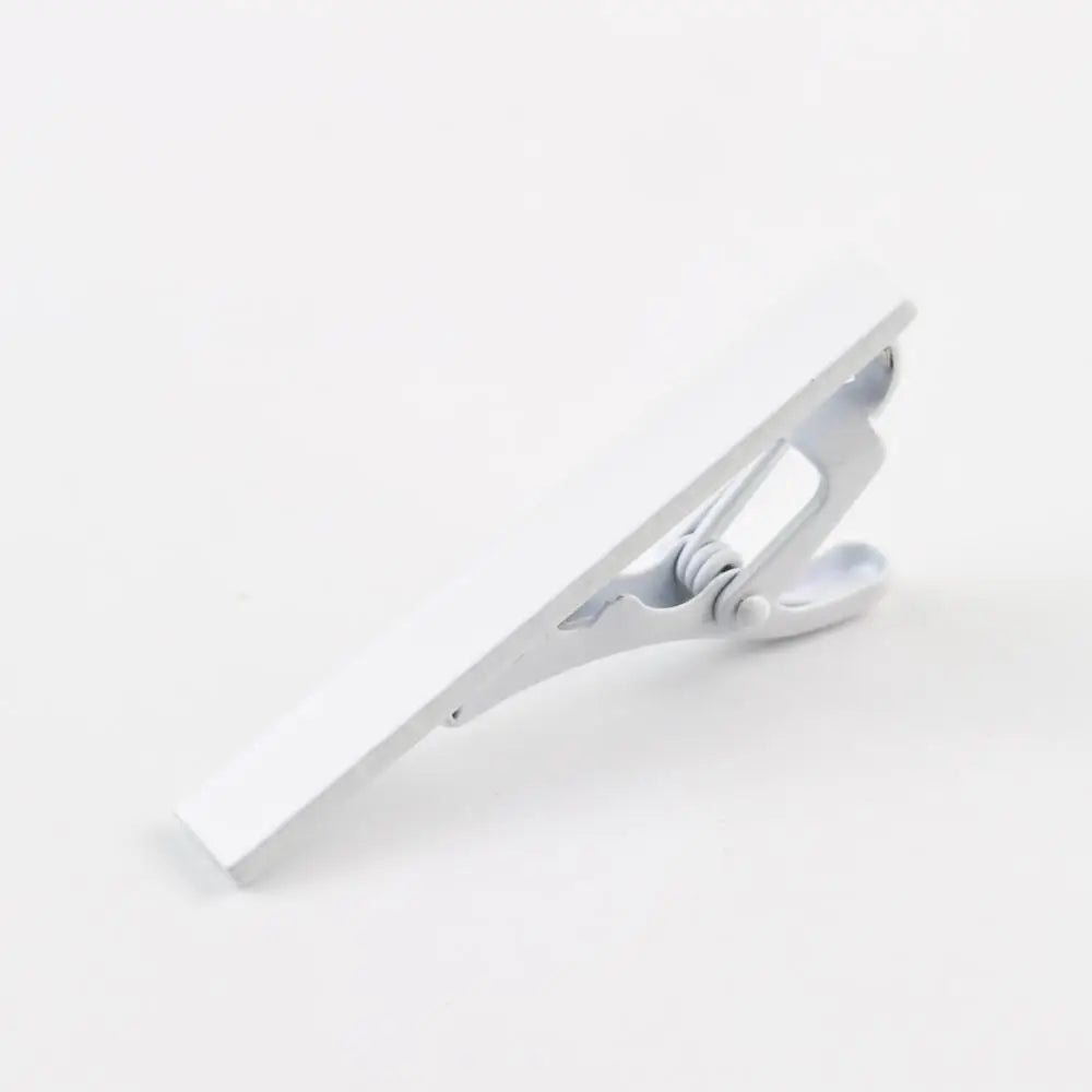 4.5cm Formal Mens Alloy Necktie Tie Clip Pin Skinny Glossy Clasp Copper Bar Wedding Slim Ties Clips Suits Accessories Jewelry