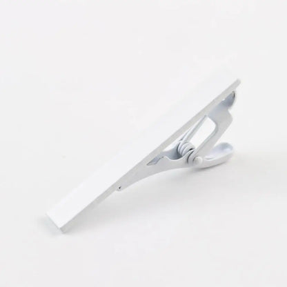4.5cm Formal Mens Alloy Necktie Tie Clip Pin Skinny Glossy Clasp Copper Bar Wedding Slim Ties Clips Suits Accessories Jewelry
