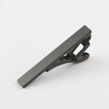 4.5cm Formal Mens Alloy Necktie Tie Clip Pin Skinny Glossy Clasp Copper Bar Wedding Slim Ties Clips Suits Accessories Jewelry
