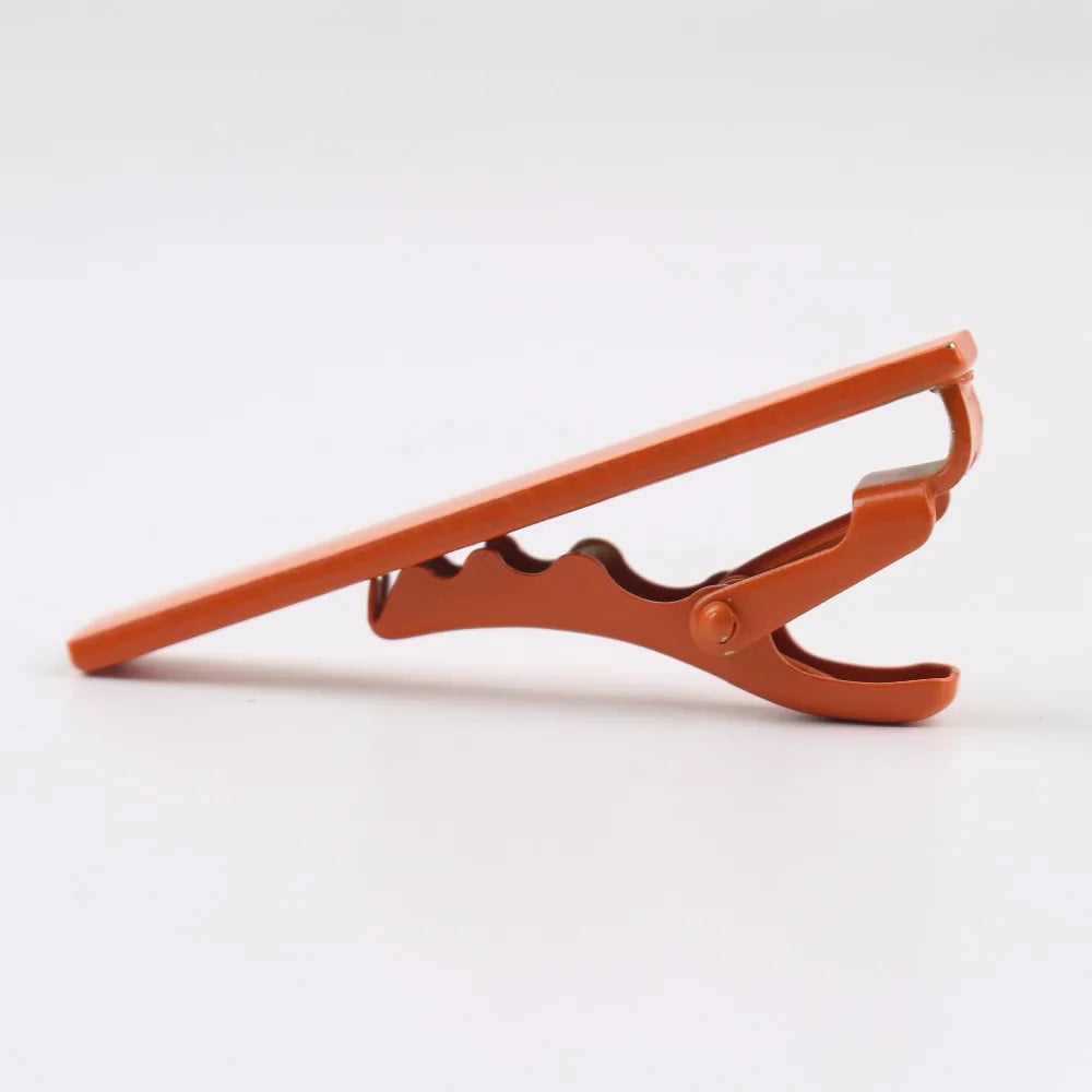 4.5cm Formal Mens Alloy Necktie Tie Clip Pin Skinny Glossy Clasp Copper Bar Wedding Slim Ties Clips Suits Accessories Jewelry