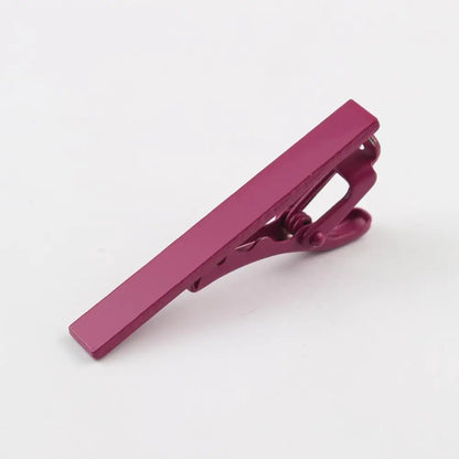 4.5cm Formal Mens Alloy Necktie Tie Clip Pin Skinny Glossy Clasp Copper Bar Wedding Slim Ties Clips Suits Accessories Jewelry