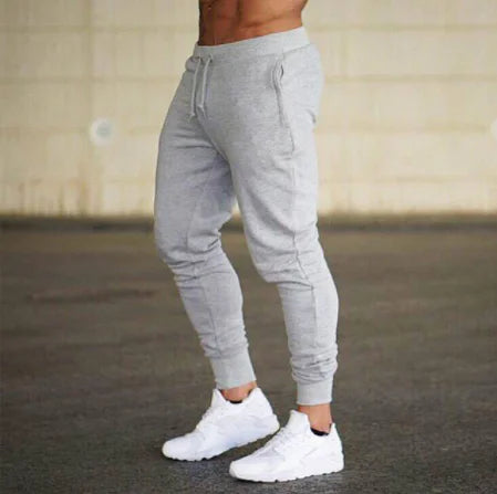 Mens Joggers Casual Pants Fitness Men Sportswear Tracksuit Bottoms Skinny Sweatpants Trousers Black Gyms Jogger Track Pants