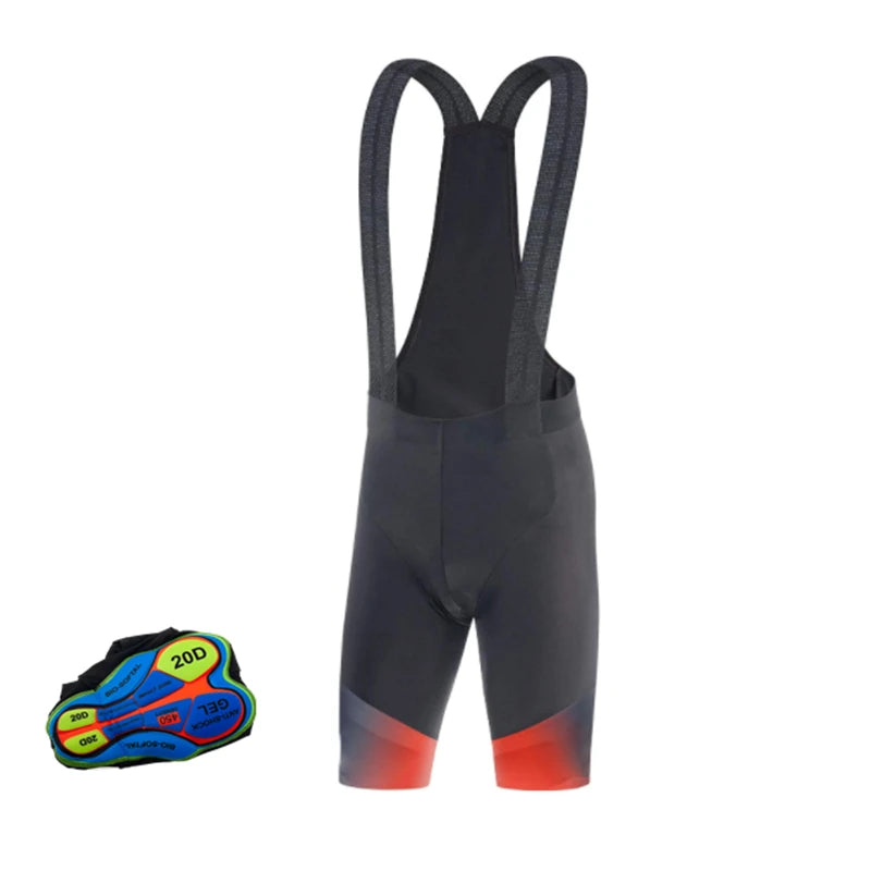 Mountain Bike Clothes Cycling Bib Pants Cycling Shorts 2021 Quick-Dry Cycling Jersey Set MTB Road Bicycle Clothing Breathable