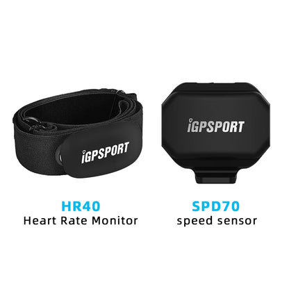 IGPSPORT SPD70 CAD70 Speed Sensor Dual Mode Support Bike Cadence HR40 HR70 Heart Rate Monitor For BSC100S BSC200 BSC300 Garmin