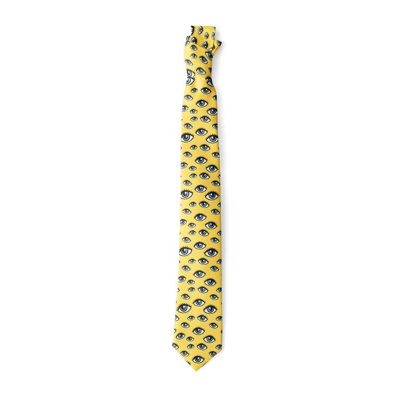 3D Print Ties For Men Wome Printted Classic Tie 8cm Stripe New Design Skinny Neck Ties Business Wedding Party Ties