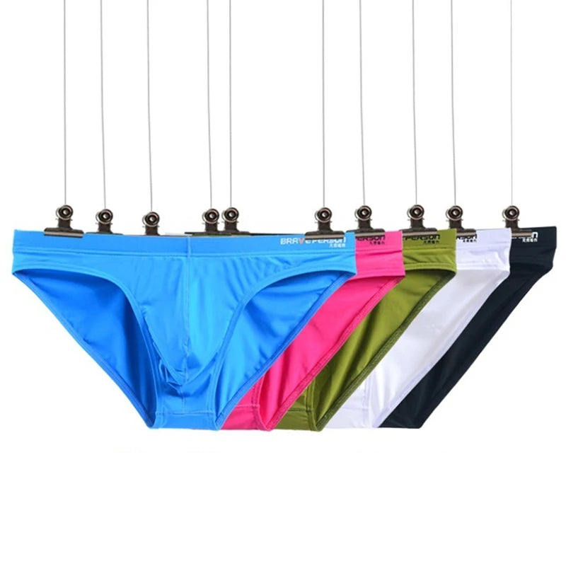 2pcs/1pcs Men Briefs Mens Underwear Elasticity Underwear Male Comfortable Panties Male Shorts Briefs Hot