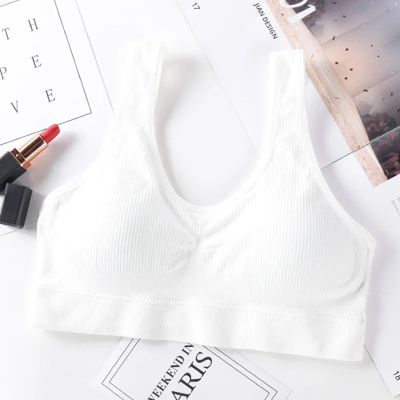 Seamless Bras Women Push-Up Bra Top Female Sport Underwear Comfort Tops Non-wire Padded Bralette Sexy Lingerie M-L Intimates