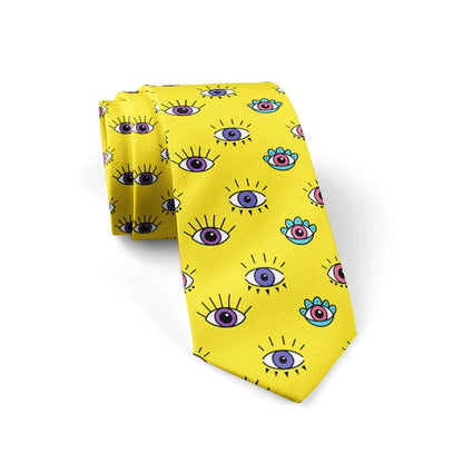 3D Print Ties For Men Wome Printted Classic Tie 8cm Stripe New Design Skinny Neck Ties Business Wedding Party Ties